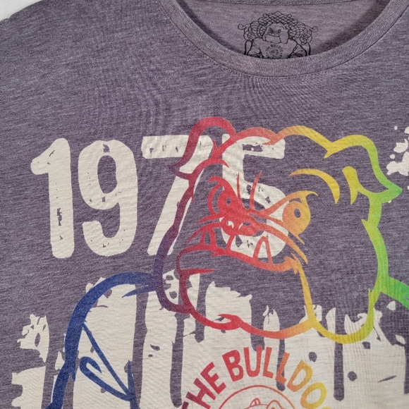 The Bulldog 1975 Amsterdam T-Shirt in Gray/Multi, Size S - Picture 7 of 10